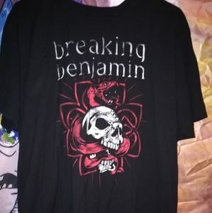 Limited Concert Edition Breaking Benjamin Shirt